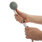 Душевая лейка со шлангом, гайки пластик, держатель, крепеж в комплекте. - Фото 8