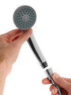 Набор для душа ZEIN Z0201, шланг 150 см, держатель для душа, гайки пластик, лейка 1 режим  (артикул 5149041)  большой выбор товаров оптом и в розницу по низким ценам с доставкой