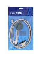 Набор для душа ZEIN Z0201, шланг 150 см, держатель для душа, гайки пластик, лейка 1 режим - Фото 12