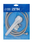 Набор для душа ZEIN Z0101, шланг 150 см, гайки металл, лейка 1 режим  (артикул 5149043)  большой выбор товаров оптом и в розницу по низким ценам с доставкой