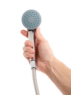 Набор для душа ZEIN Z0101, шланг 150 см, гайки металл, лейка 1 режим - Фото 7