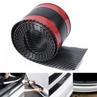 Накладка на пороги авто, цвет карбон, самоклеящаяся, 7×250 см - Фото 1