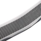 Накладка на пороги авто, цвет карбон с хромированной полосой, самоклеящаяся, 7×250 см - Фото 2