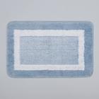 Коврик для дома «Тэри», 58×38 см, цвет голубой - Фото 2