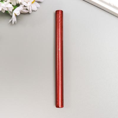 Сургуч для печати стержень «Блестящий бордовый», 13.2×1.1 см