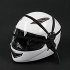 Стяжка для мотошлема, регулируемая 60-90 см, пластик, текстиль, пластик - Фото 1