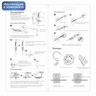 Игла для вышивания, для ковровой техники, d=1.3/1.6/2.2 мм, с нитевдевателями, белая, синяя - Фото 7