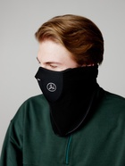 Ветрозащитная маска с клапаном, чёрный, полиэстер, универсальная - Фото 2