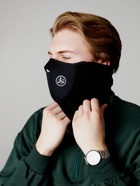 Ветрозащитная маска с клапаном, чёрный, полиэстер, универсальная - Фото 3