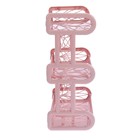 Полка навесная 3-секционнаяBranQ, 32×17,2×42 см, цвет МИКС - Фото 3