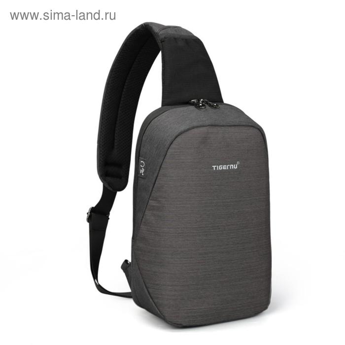 Рюкзак с USB,  Tigernu T-S8061 темно-серый, 11" - Фото 1