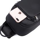 Рюкзак с USB,  молодежный, на одной лямке BANGE BG1911 черный, 10" - Фото 7