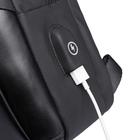 Рюкзак с USB,  молодежный, на одной лямке Bange BG77112 черный, 7.9" - Фото 10
