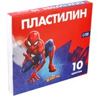 Пластилин 10 цветов 150 г «Супергерой», Человек-паук - фото 3974647