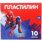 Пластилин 10 цветов 150 г «Супергерой», Человек-паук - фото 9568980