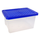 Ящик для хранения с крышкой Optima, 17 л, 40,5×30,5×21 см, цвет МИКС - Фото 4