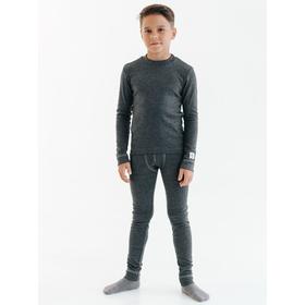 

Термобелье для мальчиков «Дарби», рост 128 см, цвет тёмно-серый