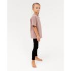 Лосины для девочки MINAKU: Casual Collection KIDS, чёрные, рост 140 см - Фото 2