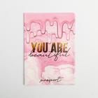 Обложка для паспорта "You are beautiful" - Фото 4