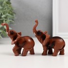 Фигурка «Слон», под красное дерево, 7×8×3 см, МИКС - Фото 2