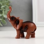 Сувенир "Слон" под красное дерево 7х8х3 см МИКС - Фото 3