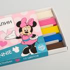 Пластилин 10 цветов 150 г «Минни», Минни Маус - фото 35924594