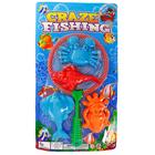 Рыбалка с сачком, 4 рыбки, МИКС - Фото 1