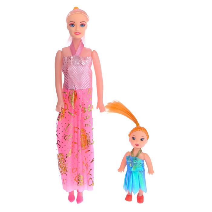 Кукла-модель «Каролина» с малышкой, МИКС - фото 1886154872