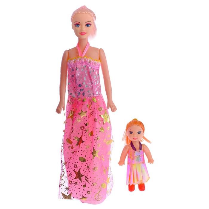 Кукла-модель «Каролина» с малышкой, МИКС - фото 1906773244