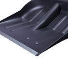 Ковш лопаты пластиковый, 360 × 410 мм, с оцинкованной планкой, тулейка 32 мм - фото 806503291