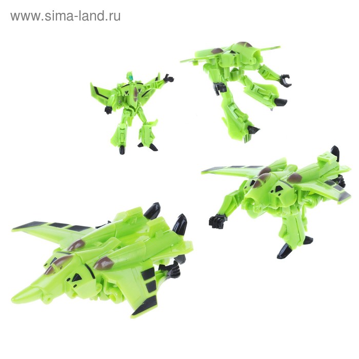 Робот "Истребитель", трансформируется, цвета МИКС - Фото 1
