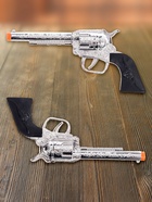 Набор ковбоя «Шериф», 2 пистолета, маска, значок - Фото 4