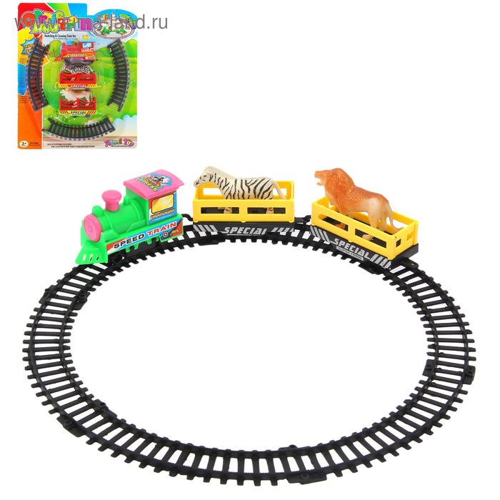 Железная дорога «Паровозик», протяжённость пути 0,9 м, МИКС - Фото 1