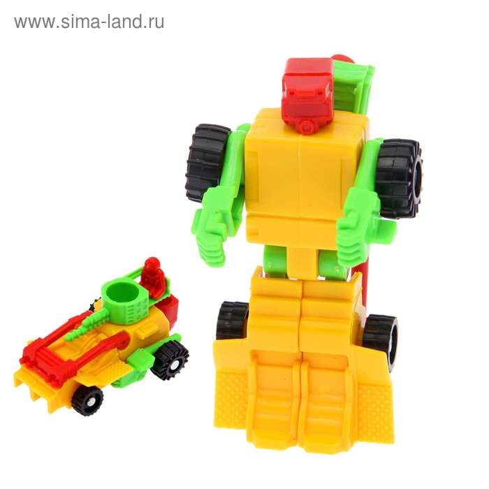 Робот "Марсоход", трансформируется, цвета МИКС - Фото 1