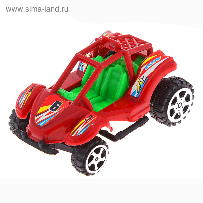 Машина инерционная «Багги», цвета МИКС - Фото 1