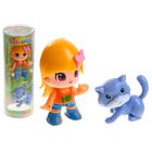 Кукла-малышка с питомцем - Фото 1