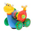 Игрушка музыкальная «Улитка» с погремушкой, световые и звуковые эффекты, МИКС - Фото 2