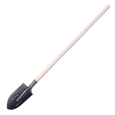 Лопата штыковая, деревянный черенок, без ручки