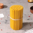 Церковная свеча из воска №100, натуральный, 1кг - фото 24635349