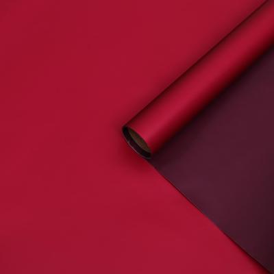 Пленка для цветов и декора, винный, 57 см × 5 м ±5%