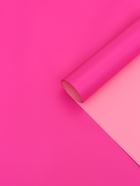 Пленка упаковочная для цветов и букетов, фуксия, 57×57 см - Фото 2