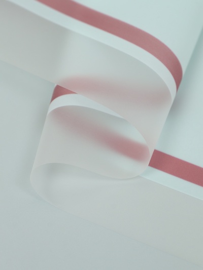 Плёнка для цветов, мятный, 57×57 см