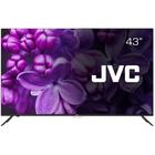 Телевизор JVC LT-43M695S, 43", 1080p, DVB-T2/С, 3xHDMI, 2xUSB, SmartTV, чёрный - Фото 1