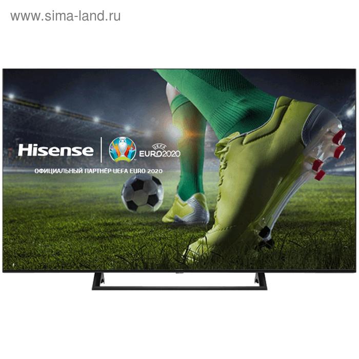 Телевизор Hisense 50AE7200F, 50", 2160p, DVB-T2/C/S2, 2xHDMI, 1xUSB, SmartTV, чёрный - Фото 1