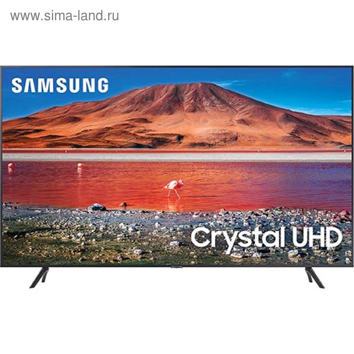Телевизор Samsung UE55TU7090, 55", 2160p, DVB-T2/C/S2, 3xHDMI, 1xUSB, SmartTV, чёрный - Фото 1