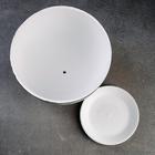 Горшок цветочный ТЕХНО зеленый 1,2 л - фото 27635255