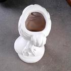 Ваза«Венера», 1.35 л, полистоун, белая  (артикул 5599888)  большой выбор товаров оптом и в розницу по низким ценам с доставкой