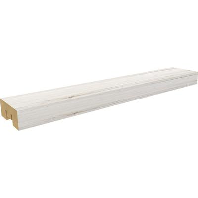 Интерьерная рейка МДФ «Бриона», 2680×40×16 мм, цвет дуб санремо белый