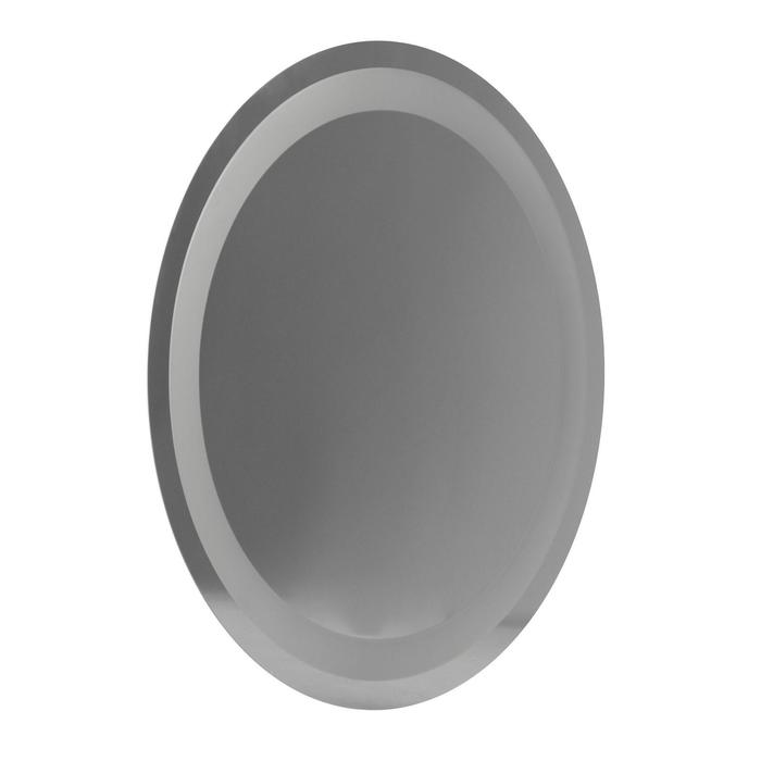 Зеркало круглое, D= 65 см с 2 пластинами, с пескоструйной графикой - фото 1907172653
