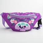 Cумка на пояс «My Little Pony»‎, 25 x 6 x 13 см, отдел на молнии, без подклада, HASBRO 5415905 - фото 11712326